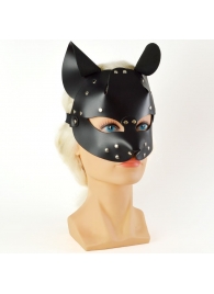 Черная кржаная маска Pussy - Sitabella - купить с доставкой в Королеве