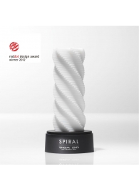 Белый 3D мастурбатор SPIRAL - Tenga - в Королеве купить с доставкой