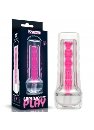 Светящийся в темноте мастурбатор 8.5 Lumino Play Masturbator - Lovetoy - в Королеве купить с доставкой