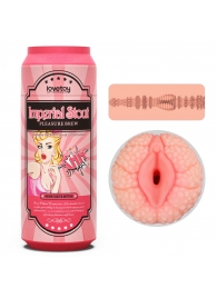Мастурбатор-вагина Pleasure Brew Masturbator-Imperial Stout в банке - Lovetoy - в Королеве купить с доставкой