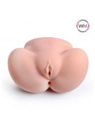 Реалистичный мастурбатор с двумя функциональными отверстиями - Erowoman-Eroman - в Королеве купить с доставкой
