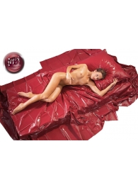 Виниловая простынь цвета бордо - Orion - купить с доставкой в Королеве