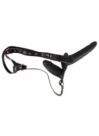 Женский страпон с вагинальной пробкой - 15 см. - Orion - купить с доставкой в Королеве