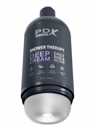 Мастурбатор в бутылке Shower Therapy Deep Cream - Pipedream - в Королеве купить с доставкой