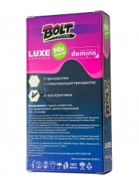 Набор презервативов Bolt Condoms - Luxe - купить с доставкой в Королеве