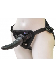 Комплект из трусиков Harness и двух насадок - 20,5 и 18 см. - LOVETOY (А-Полимер) - купить с доставкой в Королеве