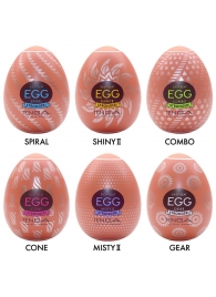 Набор из 6 мастурбаторов-яиц Tenga Egg Variety Pack V - Tenga - в Королеве купить с доставкой