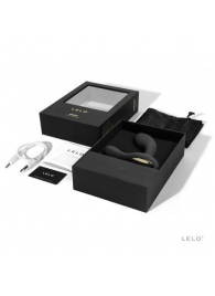 Чёрный перезаряжаемый стимулятор простаты Bruno Black - Lelo - в Королеве купить с доставкой