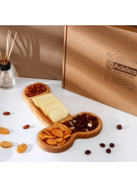 Деревянное блюдо для подачи в форме члена (32,5 х 20 х 1,7 см) - Сима-Ленд - купить с доставкой в Королеве