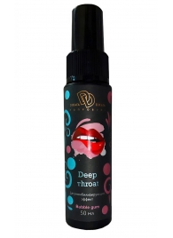 Спрей для горла Deep Throat с десенсибилизирующим эффектом и вкусом бабл-гам - 50 мл. - БиоМед - купить с доставкой в Королеве