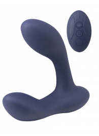Синий массажер простаты с двумя моторами P-Bliss - Lola Games - в Королеве купить с доставкой