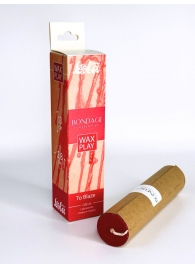 Низкотемпературная свеча для тактильной практики Wax Play To Blaze - Lola Games - купить с доставкой в Королеве