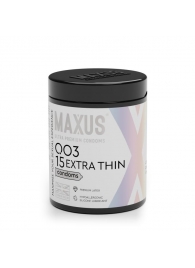 Экстремально тонкие презервативы MAXUS 003 Extra Thin - 15 шт. - Maxus - купить с доставкой в Королеве
