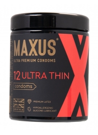 Ультратонкие презервативы MAXUS Ultra Thin - 12 шт. - Maxus - купить с доставкой в Королеве