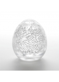 Мастурбатор-яйцо Keith Haring EGG PARTY - Tenga - в Королеве купить с доставкой