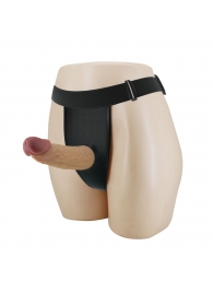 Полый страпон на регулируемых трусиках Houston - 17,5 см. - Baile - купить с доставкой в Королеве