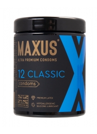 Классические презервативы MAXUS Classic - 12 шт. - Maxus - купить с доставкой в Королеве
