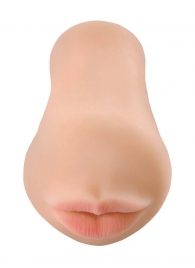 Телесный мастурбатор-ротик Deep Throat Cocksucker - Pipedream - в Королеве купить с доставкой