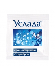 Гель-лубрикант «Услада с серебром» - 3 гр. - Биоритм - купить с доставкой в Королеве