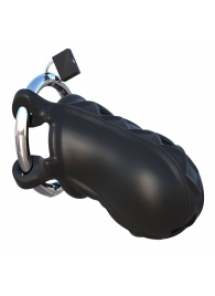 Черный замок верности Extreme Silicone Cock Blocker - Pipedream - купить с доставкой в Королеве
