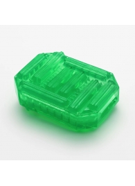 Зеленый мастурбатор-стимулятор Tenga Uni Emerald - Tenga - в Королеве купить с доставкой