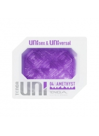 Фиолетовый мастурбатор-стимулятор Tenga Uni Amethyst - Tenga - в Королеве купить с доставкой