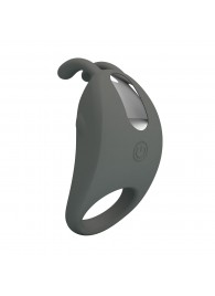 Серое эрекционное кольцо с вибрацией Master Ring - Baile - в Королеве купить с доставкой