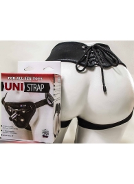 Универсальные трусики Harness UNI strap с корсетом - LOVETOY (А-Полимер) - купить с доставкой в Королеве