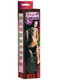 Чёрная веревка для связывания - 700 см. - Orion - купить с доставкой в Королеве