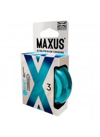 Презервативы Maxus G spot с двойной спиралью - 3 шт. - Maxus - купить с доставкой в Королеве