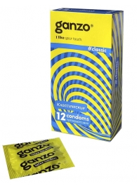 Классические презервативы с обильной смазкой Ganzo Classic - 12 шт. - Ganzo - купить с доставкой в Королеве