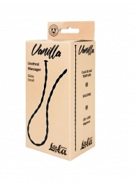 Черный уретральный массажер Glide Small - 30 см. - Lola Games - купить с доставкой в Королеве