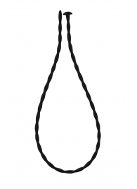 Черный уретральный массажер Glide Small - 30 см. - Lola Games - купить с доставкой в Королеве