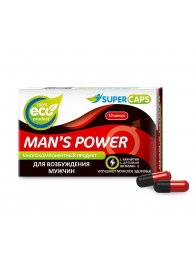 Возбуждающее средство Man’s power - 10 капсул (+1 в подарок) - SuperCaps - купить с доставкой в Королеве