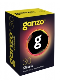 Классические презервативы с обильной смазкой Ganzo Classic - 30 шт. - Ganzo - купить с доставкой в Королеве