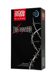Презервативы с точками Elasun Big Dotted - 10 шт. - Elasun - купить с доставкой в Королеве