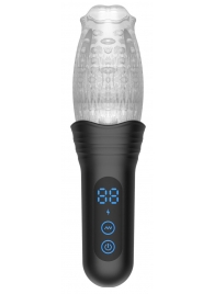 Автоматический мастурбатор Oral Sex Masturbator с функциями ротации, вибрации и фрикций - Secwell - в Королеве купить с доставкой