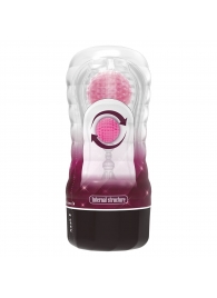 Прозрачный текстурированный мастурбатор Vacuum Cup Masturbator Black Hole - Baile - в Королеве купить с доставкой