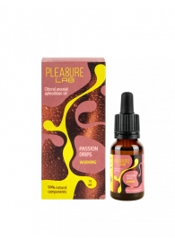 Капли с согревающим эффектом Passion Drips Warming - 15 мл. - Pleasure Lab - купить с доставкой в Королеве