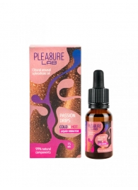 Жидкий вибратор Passion Drips Cold n Hot - 15 мл. - Pleasure Lab - купить с доставкой в Королеве