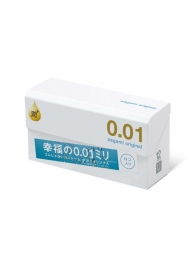 Увлажнённые презервативы Sagami Original 0.01 Extra Lub - 12 шт. - Sagami - купить с доставкой в Королеве