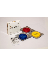 Разноцветные ароматизированные презервативы Unilatex Multifruits - 3 шт. - Unilatex - купить с доставкой в Королеве