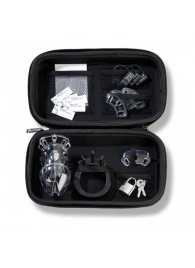 Мужской пояс верности Pubic Enemy No1 Silver Edition - MyStim - купить с доставкой в Королеве