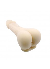 Мастурбатор-насадка Bigger Man - 21,5 см. - Baile - в Королеве купить с доставкой