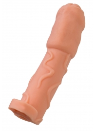 Телесная удлиняющая насадка - 16 см. - ToyFa - в Королеве купить с доставкой