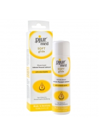 Силиконовый лубрикант с жожоба pjur MED Soft glide - 100 мл. - Pjur - купить с доставкой в Королеве