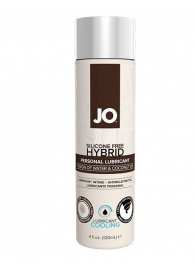 Водно-масляный лубрикант с охлаждающим эффектом JO Silicon free Hybrid Lubricant COOLING - 120 мл. - System JO - купить с доставкой в Королеве