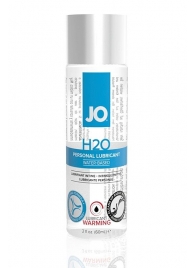 Возбуждающий лубрикант на водной основе JO Personal Lubricant H2O Warming - 60 мл. - System JO - купить с доставкой в Королеве