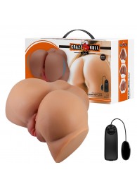 Карамельный мастурбатор-полуторс Emilia с вибрацией - Baile - в Королеве купить с доставкой