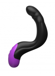 Черно-фиолетовый вибромассажёр простаты Hyper-Pulse P-Spot Massager - Pipedream - в Королеве купить с доставкой